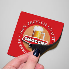 Middlesbrough Smoggies - Football Coaster - Square Or Circle