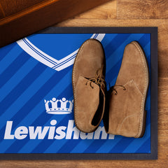 The Lions 1987 Home Shirt - Personalised Retro Door Mat - 60cm x 40cm
