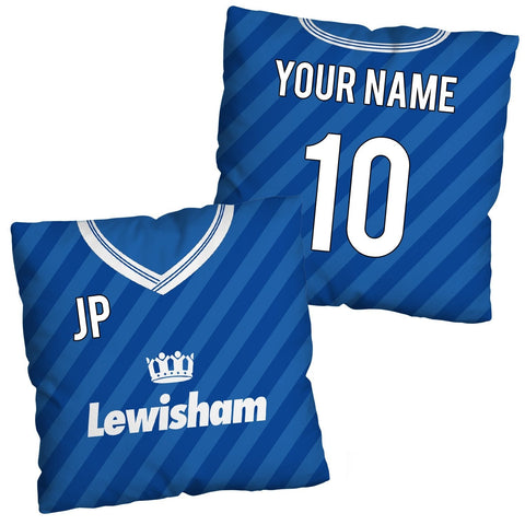 Millwall-- 1987 Home Shirt - 45cm or 61cm Retro Cushion