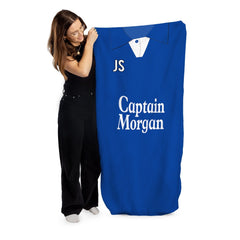 Millwall-- 1994 Home Shirt - Personalised Retro Lightweight, Microfibre Beach Towel - 150cm x 75cm