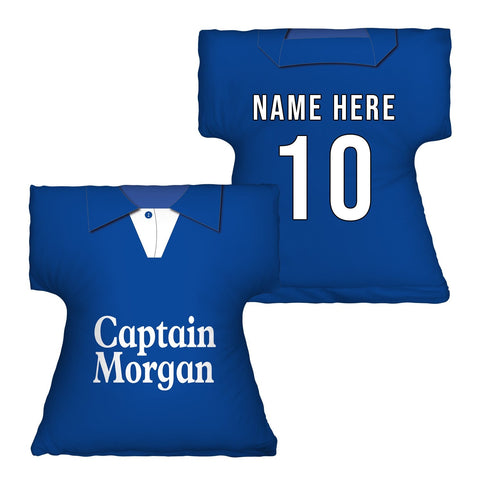 Millwall-- 1994 Home Shirt - Personalised Retro Shirt Cushion