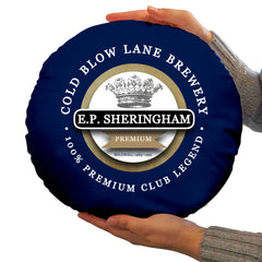 The Lions Sheringham - Football Legends - Circle Cushion 14inch