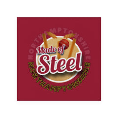 Northamptonshire Steel  - Cricket Coaster - Circle or Square