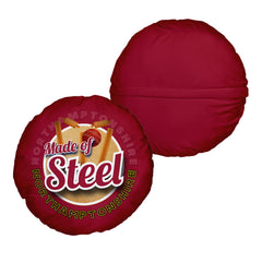 Northamptonshire Cricket Steel  - Legend Collection - Circle Cushion 14inch