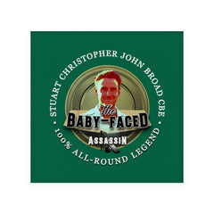 Nottinghamshire Baby Faced  - Cricket Coaster - Circle or Square