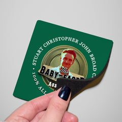 Nottinghamshire Baby Faced  - Cricket Coaster - Circle or Square