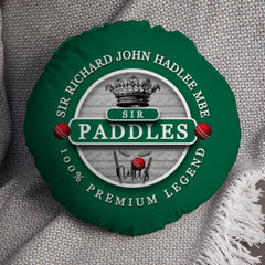 Nottinghamshire Cricket Sir  - Legend Collection - Circle Cushion 14inch