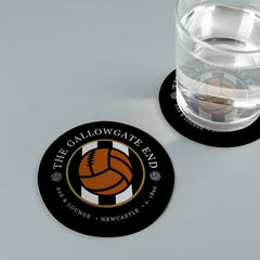 Newcastle Gallowgate - Football Coaster - Square Or Circle