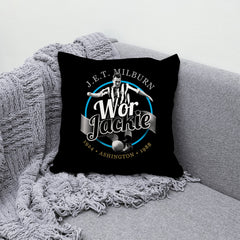 Newcastle Jackie Milburn_PRINT300 10inch Cushion - Cushion - 10inch