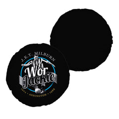 Newcastle Jackie Milburn- Football Legends - Circle Cushion 14inch