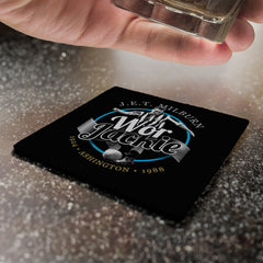 Newcastle Jackie Milburn- Football Coaster - Square Or Circle