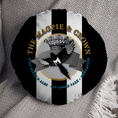 Newcastle Magpie - Football Legends - Circle Cushion 14inch