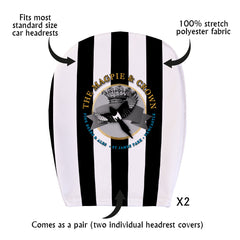 Newcastle Magpie - Football Legends - Headrest Cover