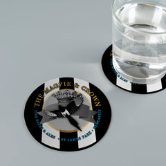 Newcastle Magpie - Football Coaster - Square Or Circle