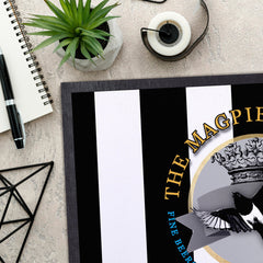 Newcastle Magpie - Football Legends - Door Mat -60cm X 40cm