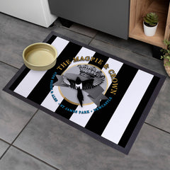 Newcastle Magpie - Football Legends - Door Mat -60cm X 40cm