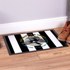 Newcastle Magpie - Football Legends - Door Mat -60cm X 40cm
