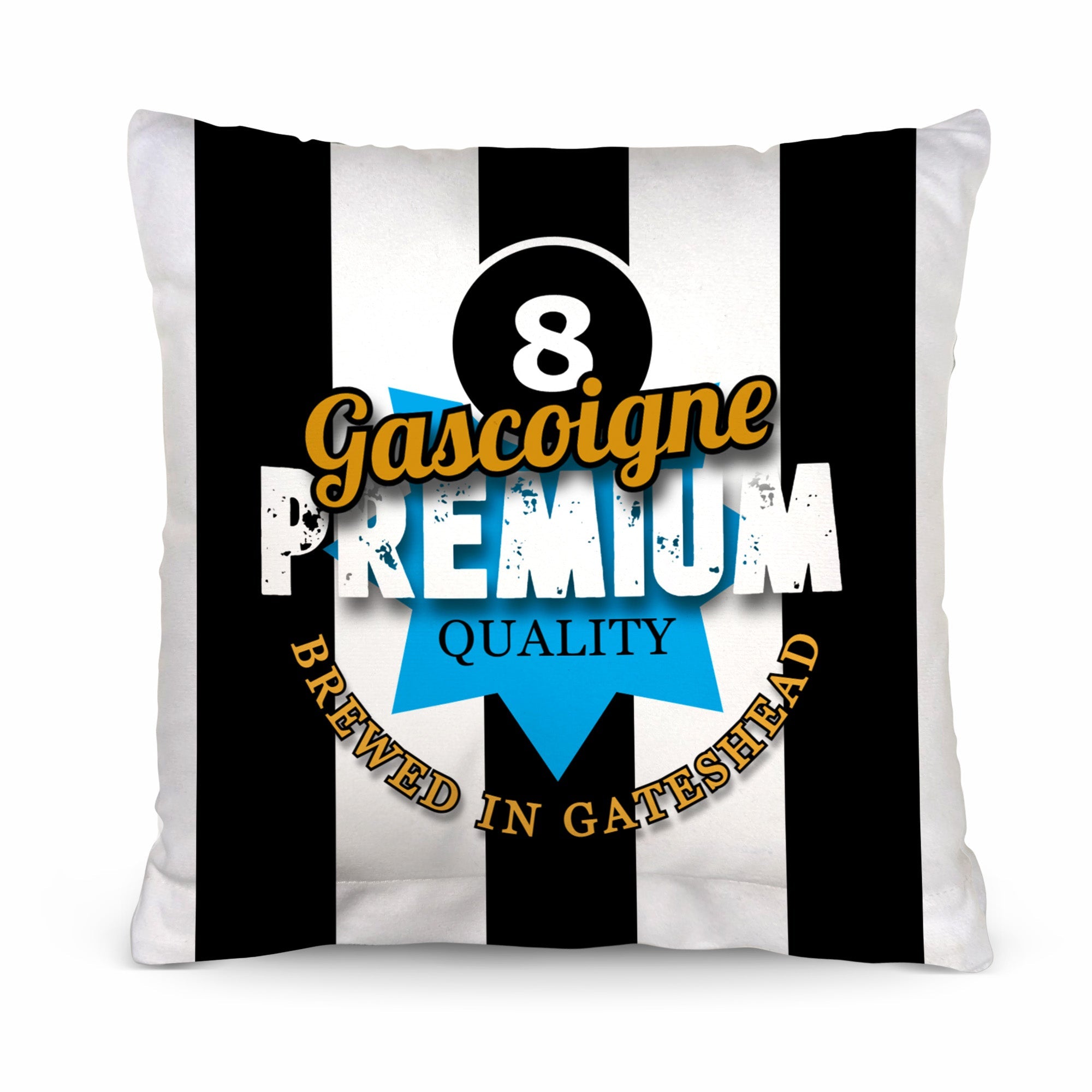 Newcastle Paul Gascoigne - Football Legends - Cushion 10inch