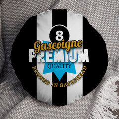 Newcastle Paul Gascoigne - Football Legends - Circle Cushion 14inch