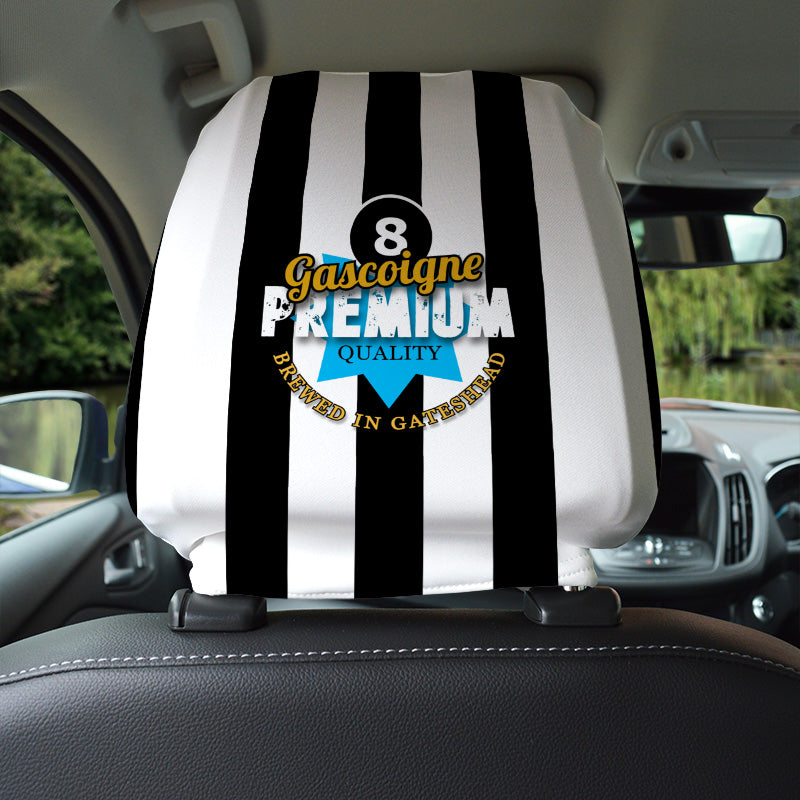 Newcastle Paul Gascoigne - Football Legends - Headrest Cover