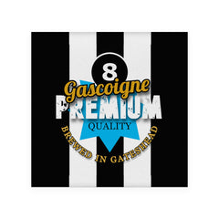 Newcastle Paul Gascoigne - Football Coaster - Square Or Circle