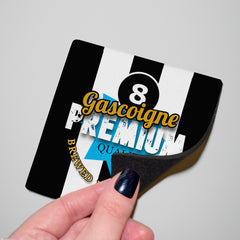 Newcastle Paul Gascoigne - Football Coaster - Square Or Circle