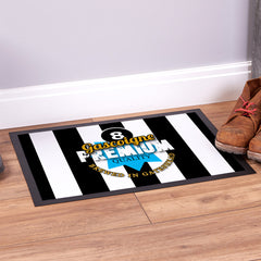 Newcastle Paul Gascoigne   - Football Legends - Door Mat -60cm X 40cm