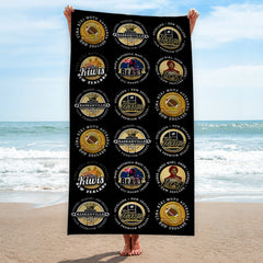 New Zealand Rugby League - Legend Collection - Beach Towel