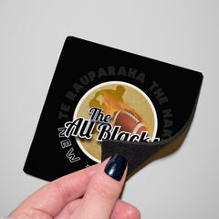 New Zealand Rugby Union All Blacks - Coaster - Circle or Square
