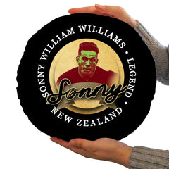 New Zealand Rugby Union Sonny  - Legend Collection - Circle Cushion 14inch