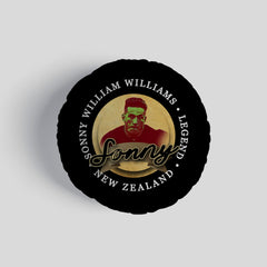 New Zealand Rugby Union Sonny  - Legend Collection - Circle Cushion 14inch