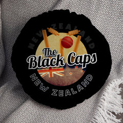 New Zealand Black Caps  - Legend Collection - Circle Cushion 14inch