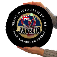 New Zealand Grant Elliott  - Legend Collection - Circle Cushion 14inch