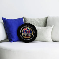 New Zealand Grant Elliott  - Legend Collection - Circle Cushion 14inch
