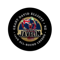 New Zealand Grant Elliott - Coaster - Circle or Square