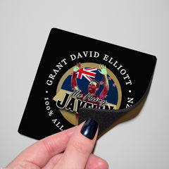 New Zealand Grant Elliott - Coaster - Circle or Square