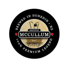 New Zealand McCullum - Coaster - Circle or Square
