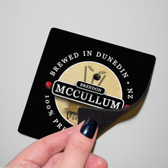 New Zealand McCullum - Coaster - Circle or Square