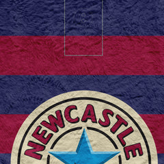 Newcastle - 1996 Away Shirt - Retro Fleece Blanket