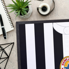 Newcastle 1996 Home Shirt - Personalised Retro Door Mat - 60cm x 40cm