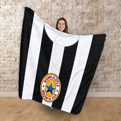 Newcastle - 1996 Home Shirt - Retro Fleece Blanket