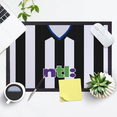 Newcastle 2001 Home Shirt - Personalised Retro Door Mat - 60cm x 40cm