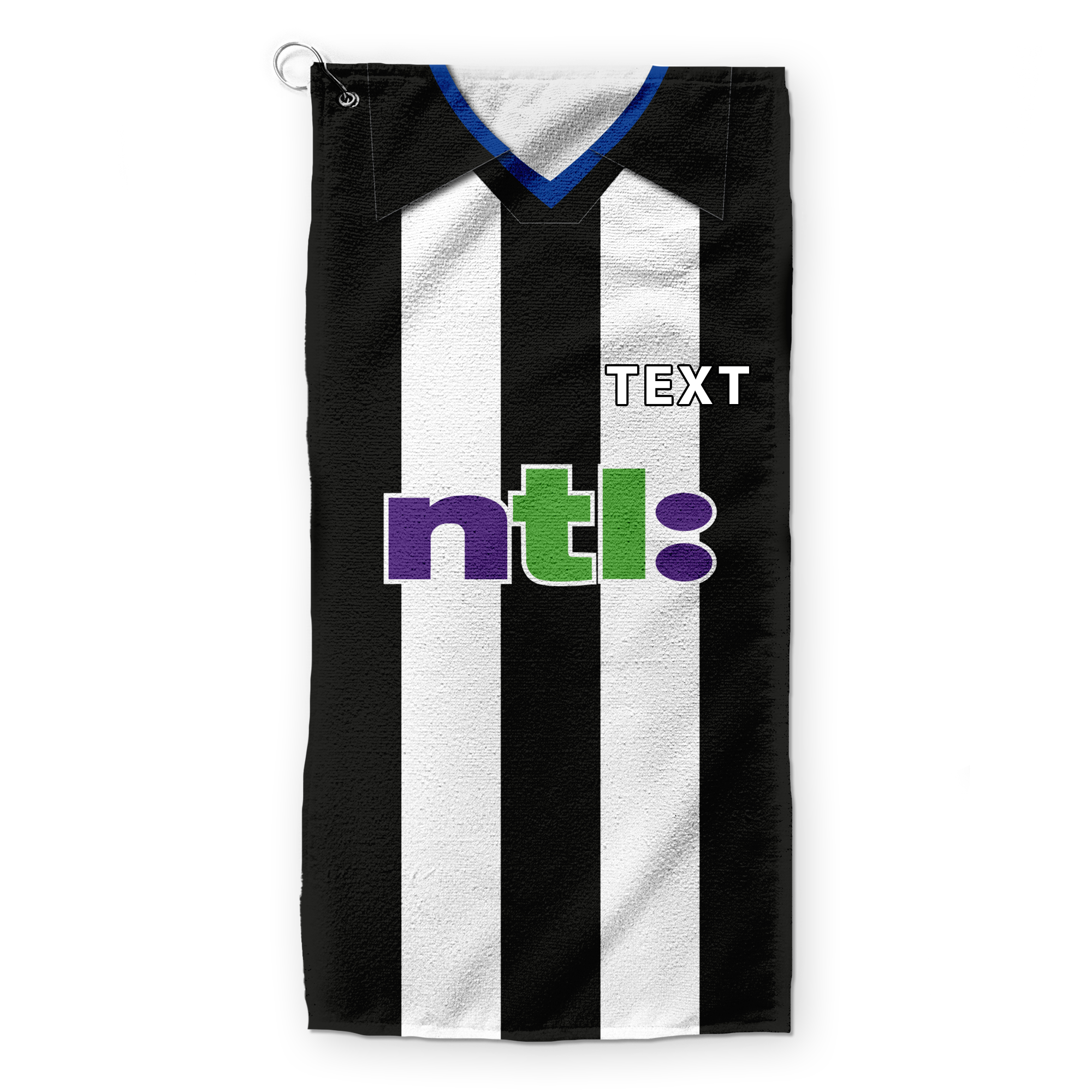 Newcastle - 2001 Home - Retro Lightweight, Microfibre Golf Towel