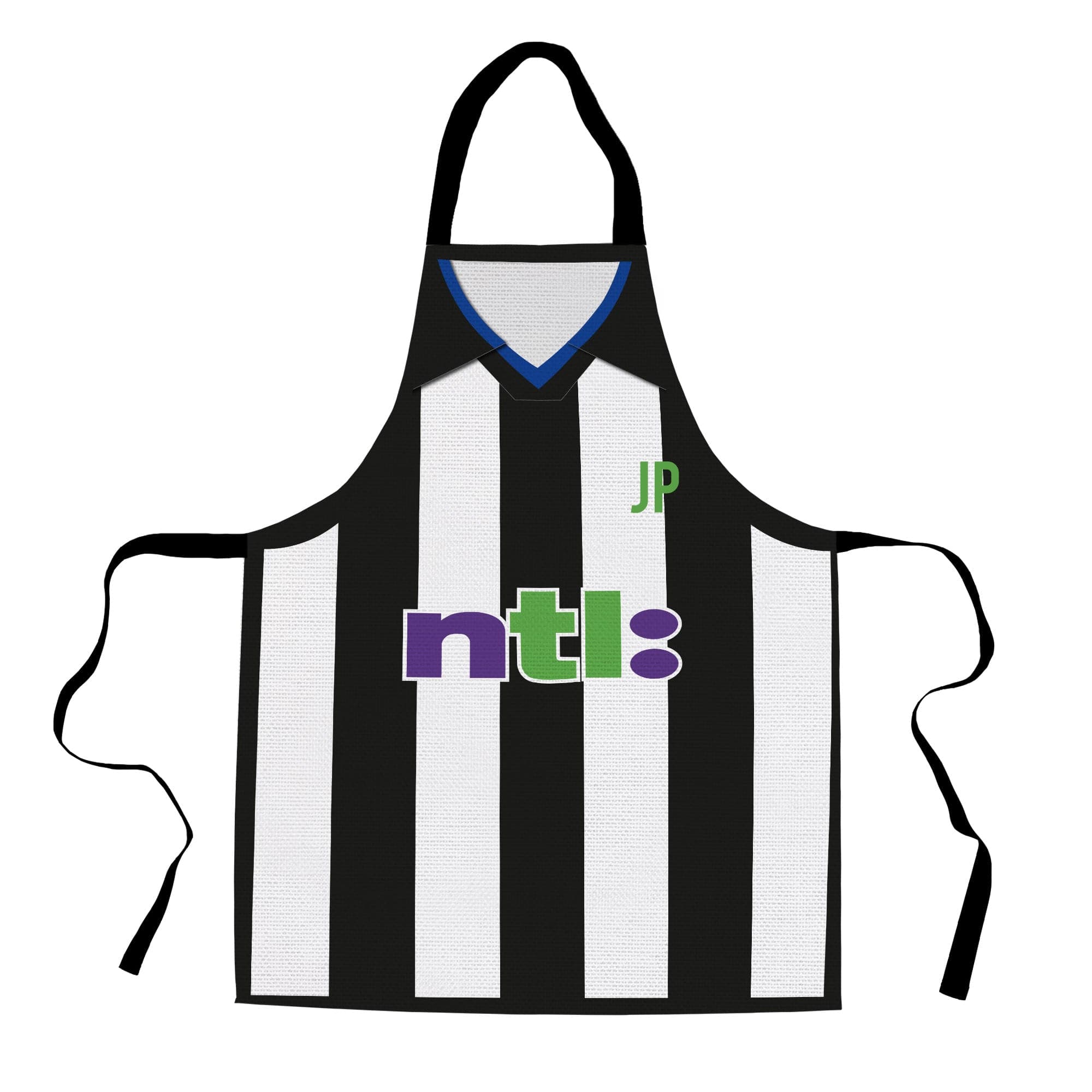 Newcastle FC - 2001 Home - Retro Football Apron