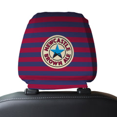 Newcastle 1996 Away - Retro Football Shirt - Pack of 2 - Car Seat Headrest Covers