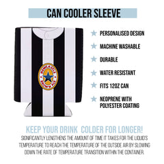 Newcastle 1996 Home Shirt - Personalised Drink Can Cooler