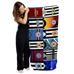 Newcastle - Kit Montage - Beach Towel - 150cm x 75cm