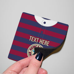 Newcastle 1996 Away Shirt - Personalised Drink Coaster - Square Or Circle
