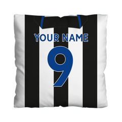 Newcastle - 2001 Home Shirt - 45cm or 61cm Retro Showerproof Outdoor Cushion