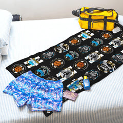 Newcastle - Football Legends - Microfibre Beach Towel - 150cm x 75cm